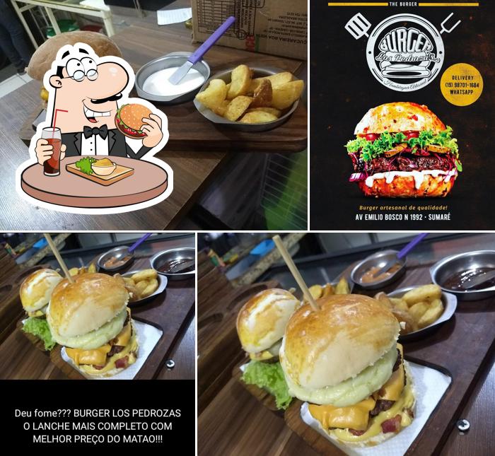 Os hambúrgueres do Burger Los Pedroza's irão satisfazer diferentes gostos