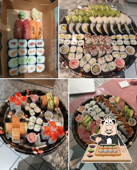 Essayez de nombreuses options de sushi