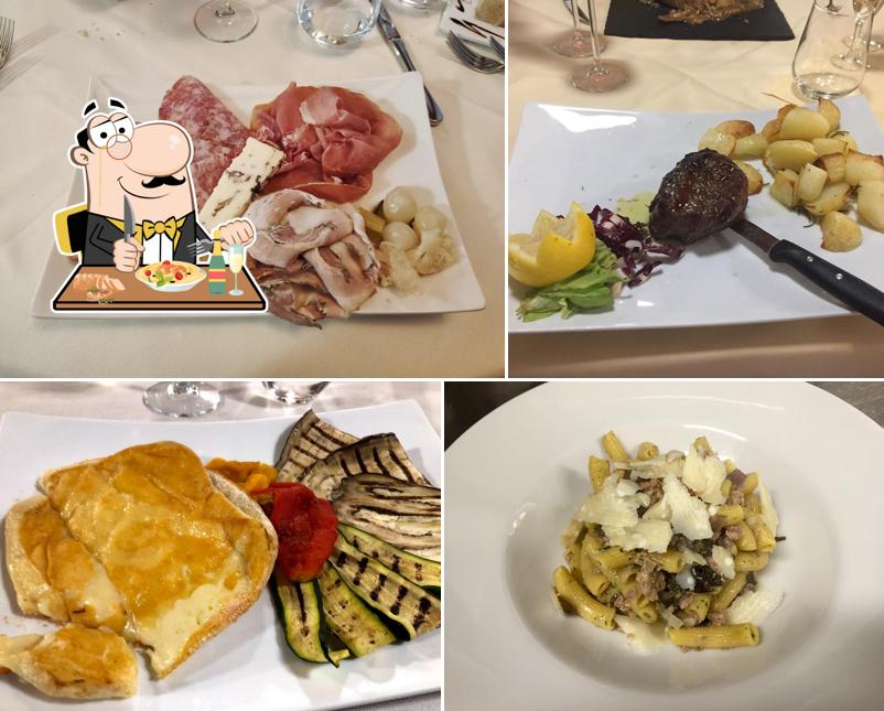 Platti al Trattoria Da Olindo