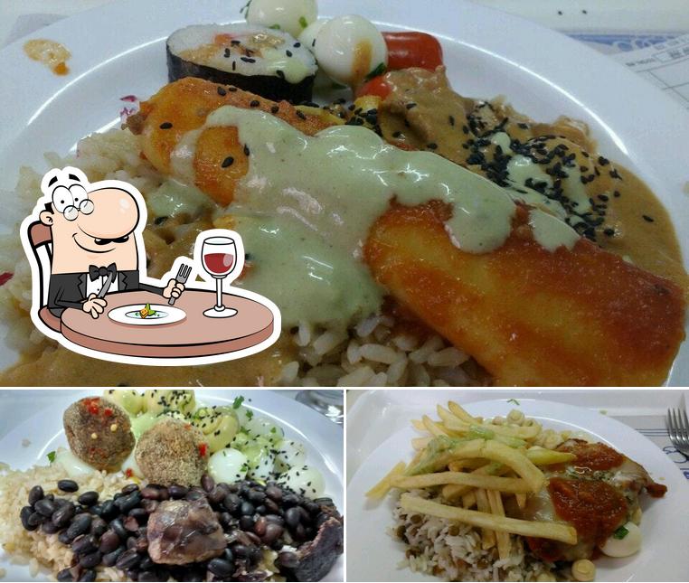 Comida em Restaurante Sabor & Arte