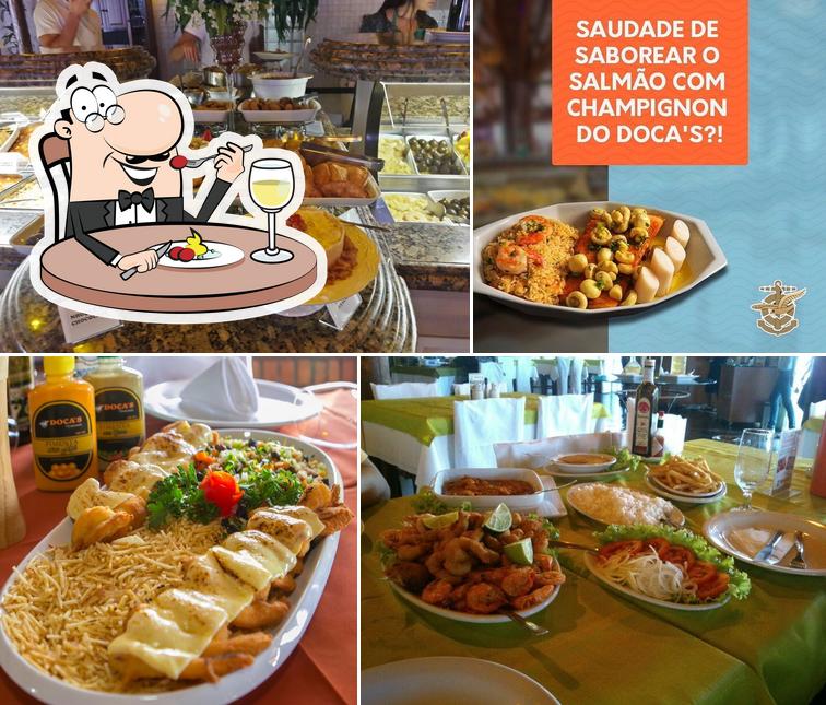 Food at Doca's Restaurante