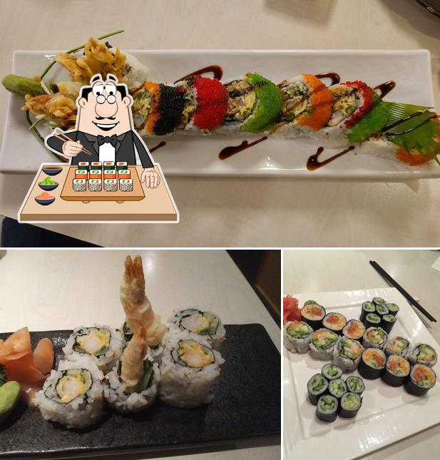 Essayez de nombreuses options de sushi