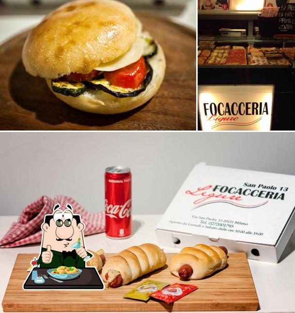 Cibo al Focacceria ligure
