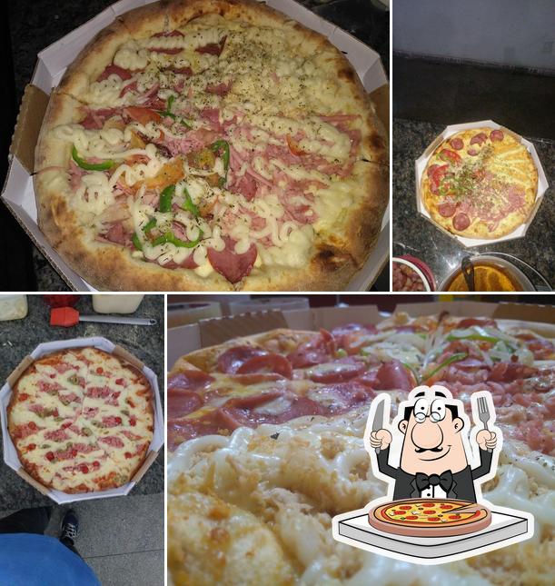 Escolha pizza no PIZZARIA OLIVEIRA