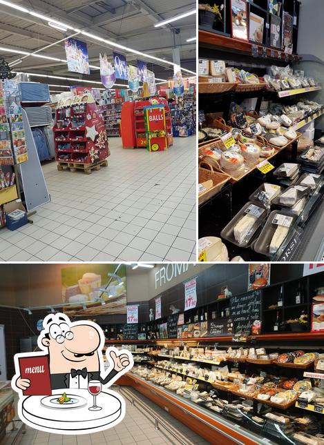 Nourriture à Carrefour Sérignan