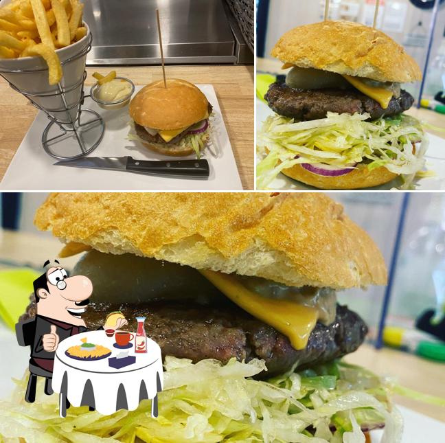 Try out a burger at Frituur Mikey's place