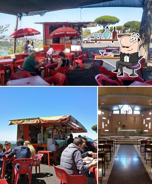 Gli interni di "La porchetta di Luciana" di Cimini Luciana