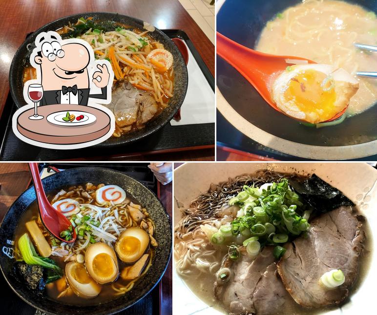 Comida en MoMo kimbap and japanese noodles