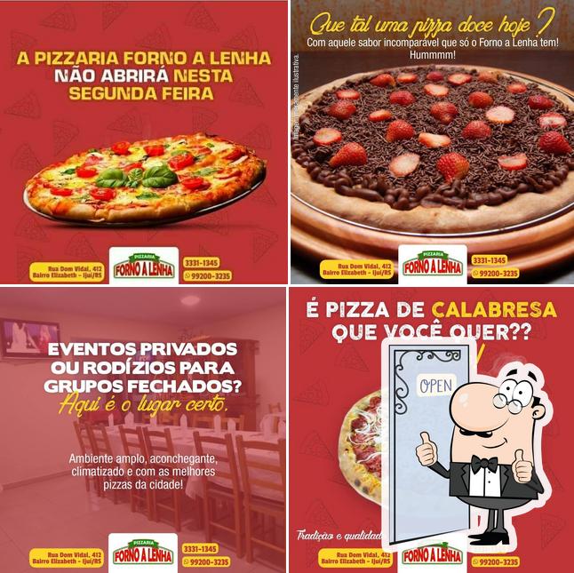 Look at the photo of Forno À Lenha Pizzaria