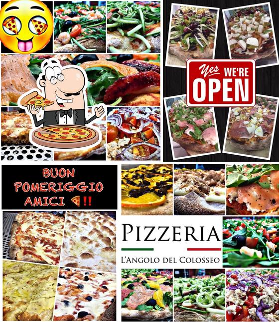 Scegli una pizza a L'angolo del Colosseo pizzeria