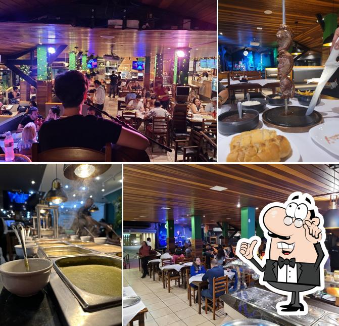 Veja imagens do interior do Gauchinho Churrascaria