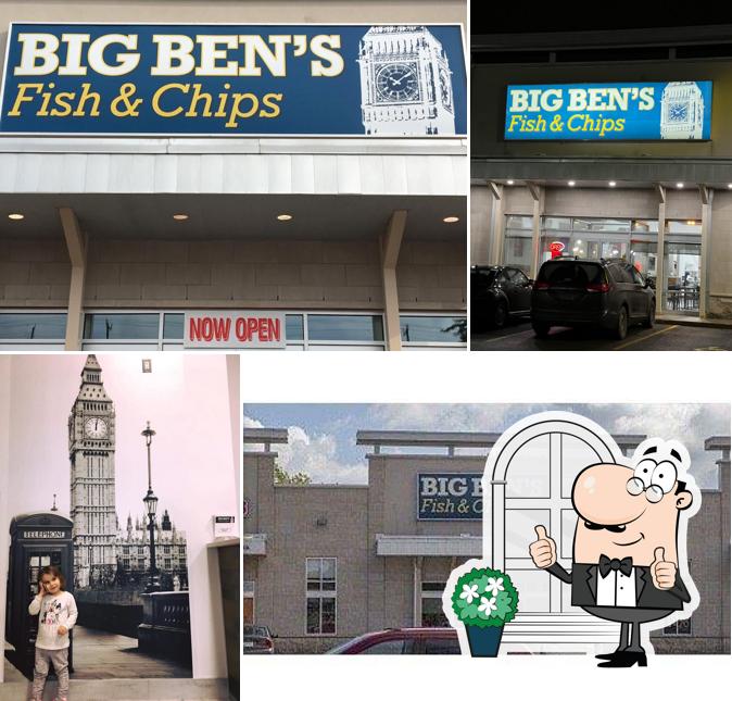 Jetez un coup d’œil à quoi ressemble Big Ben's Fish and Chips à l'extérieur