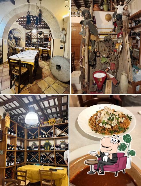 Gli interni di CANTINA SICILIANA