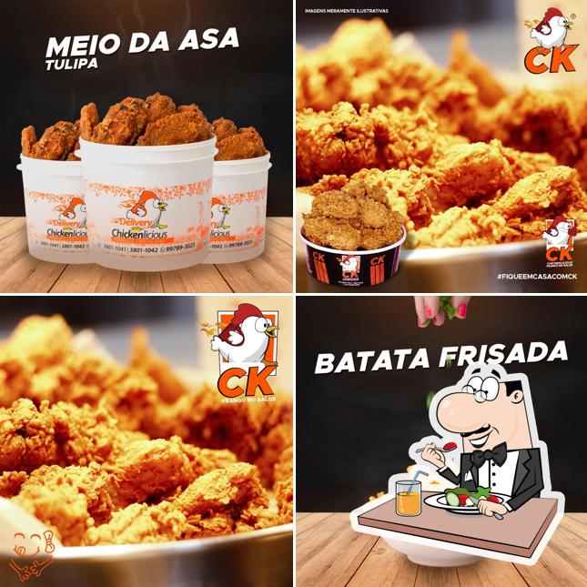 Platos en Miami Chicken Frango no Balde Glória