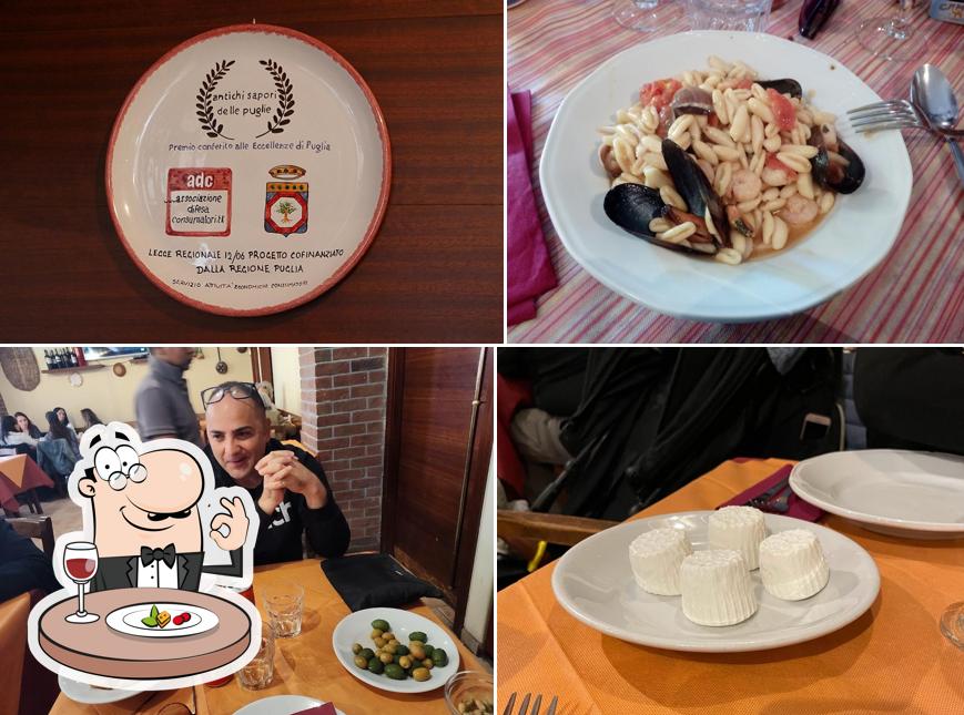 Platti al L'Osteria di Mario