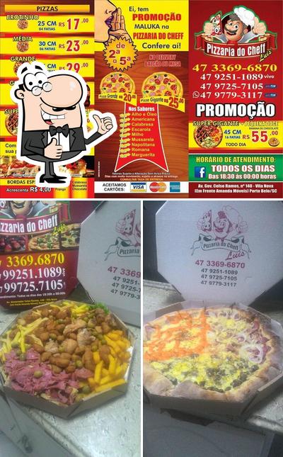 Look at the image of Pizzaria do Cheff Luis