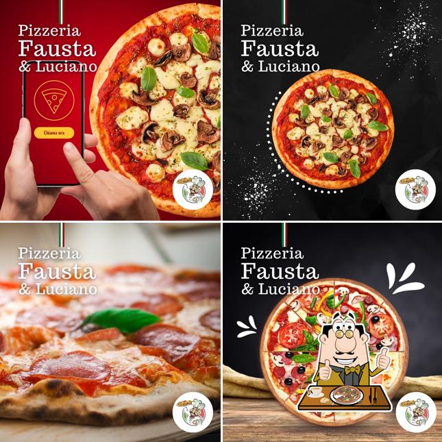 Order pizza at Pizzeria Fausta e Luciano