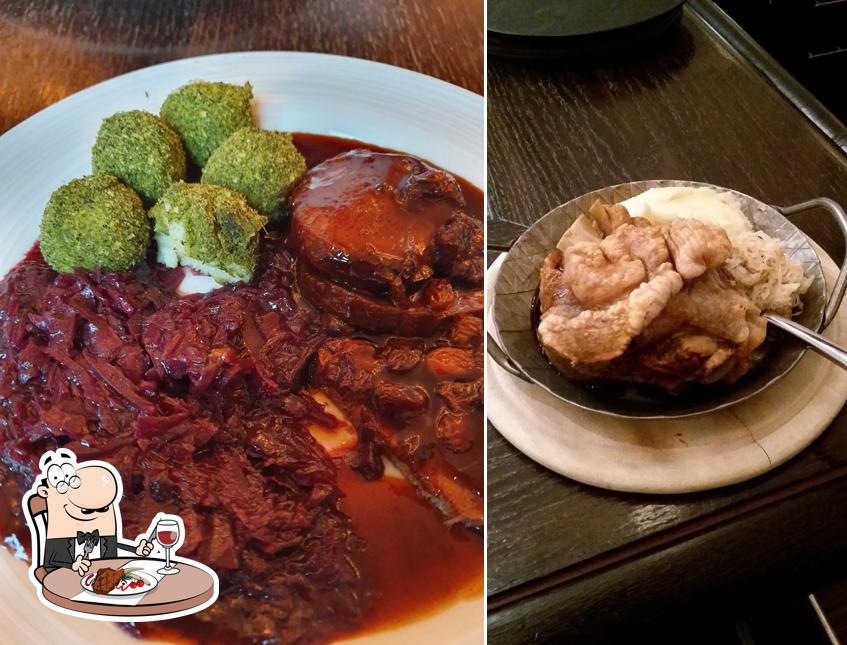 Essayez des plats à base de viande à Restaurant Rheinische Stov