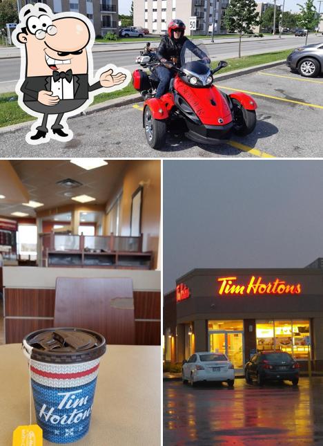 Voici une photo de Tim Hortons