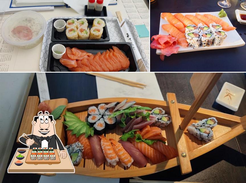 Les sushi sont disponibles à Bomi