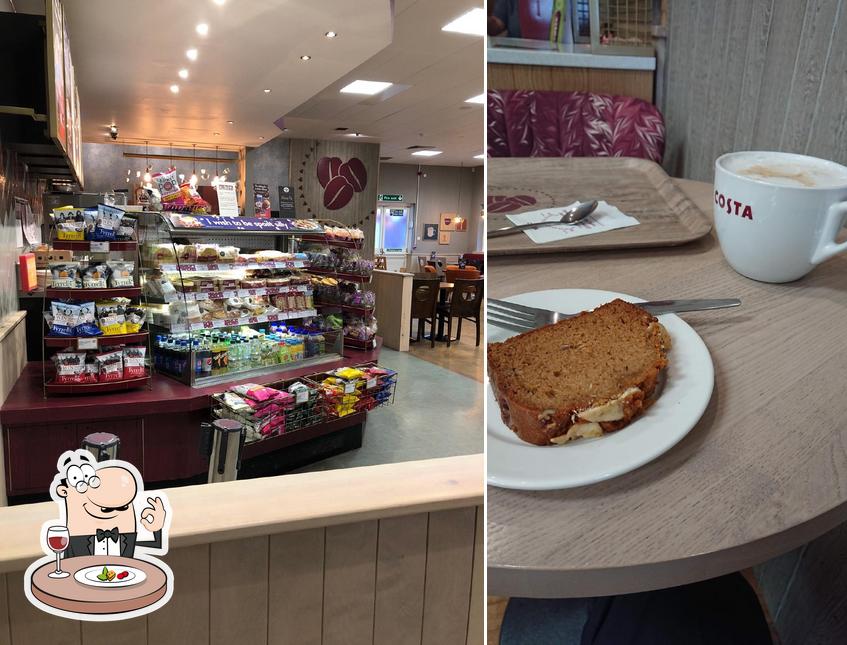 Costa Coffee, Tesco, Tebourba Way in Southampton Restaurant menu and