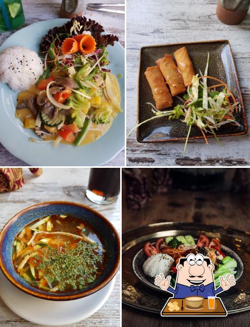Еда в "Hà Nội Cuisine Vietnamesisches Restaurant"