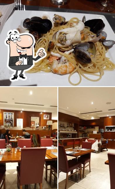 La Perla Ristorante si caratterizza per la interni e cibo