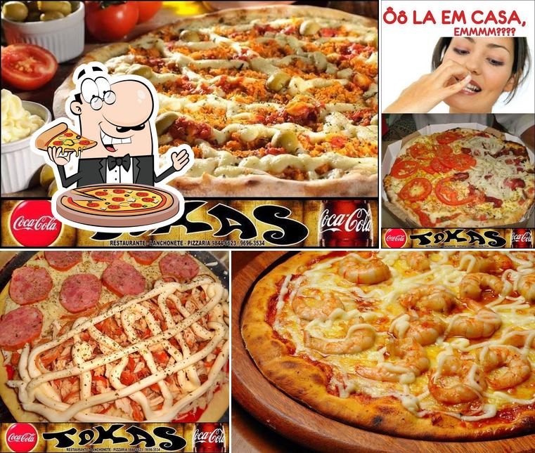 Escolha pizza no TOKAS - Restaurante, Lanchonete e Pizzaria São Mateus ES