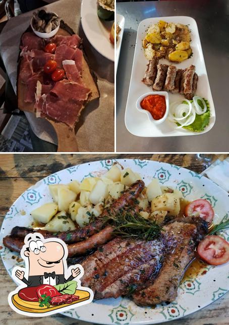 Pick meat meals at Konoba Bruna