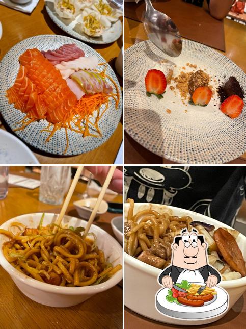 Platos en Nazo Japanese Food