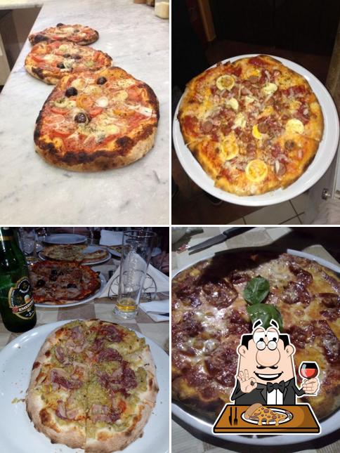 Scegli tra le molte varianti di pizza
