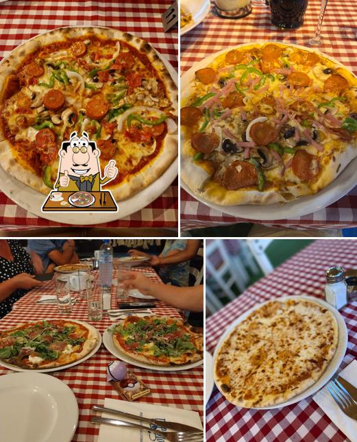 Prueba una pizza en Da Paolo Restaurant