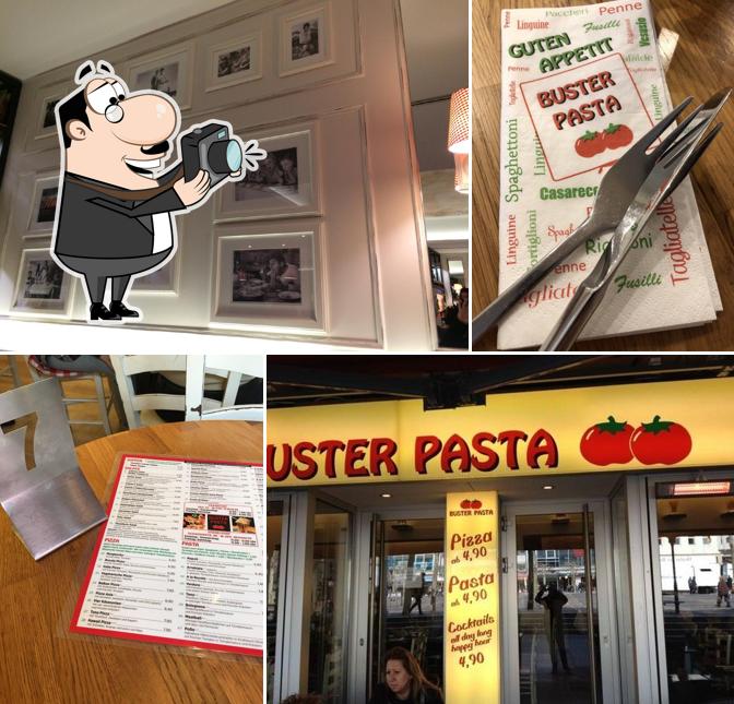 Взгляните на изображение пиццерии "Buster Pasta"