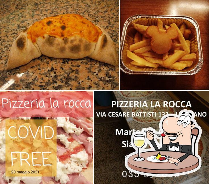 Platti al Pizzeria la Rocca