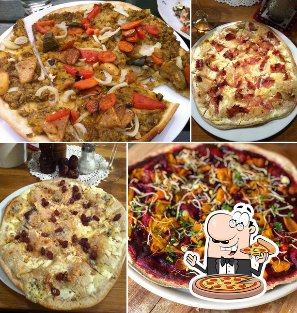 Choisissez des pizzas à Die Donauwirtinnen
