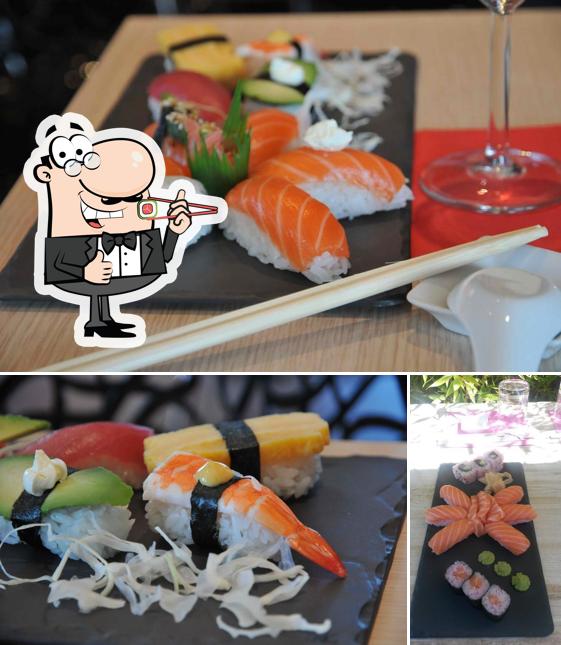 Essayez de nombreuses options de sushi