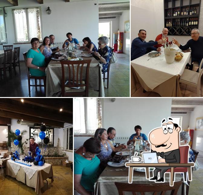 Gli interni di Valleluna Ristorante