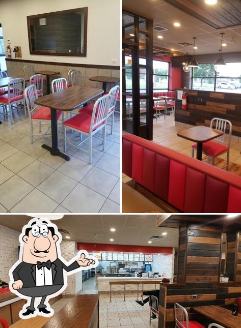 L'intérieur de Arby's