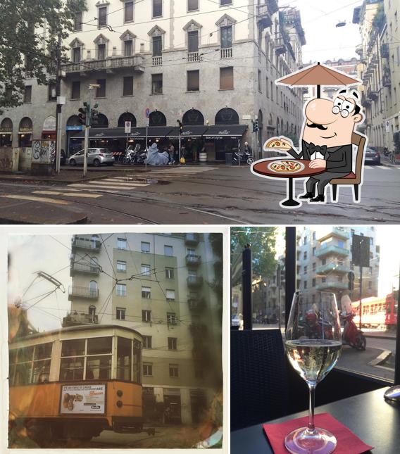 Gli esterni di Gran Cafè & Tre Marie