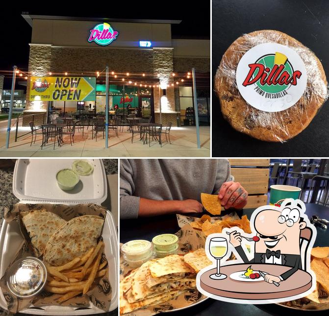 Dillas Quesadillas in McKinney Restaurant menu and reviews