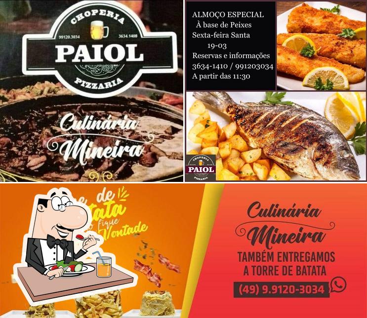 Food at Paiol Mineiro