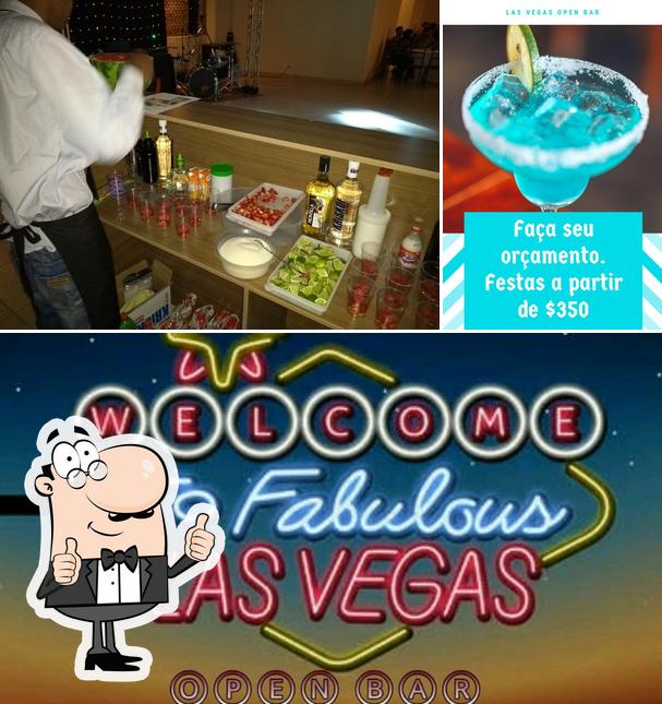 Look at this photo of Las Vegas Open bar