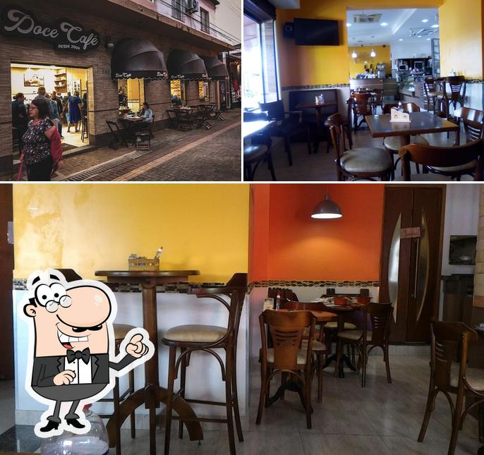 O interior do Doce Café