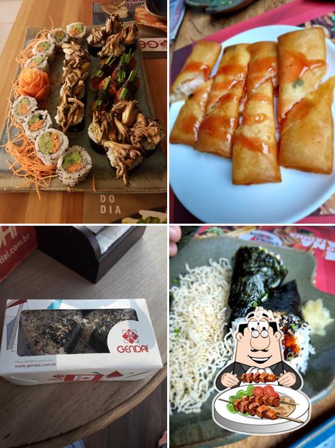 Platos en Gendai - Restaurante Japonês