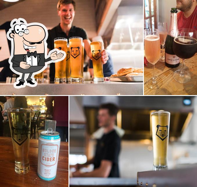 Brass Bear Brewing & Bistro in Santa Barbara Restaurant menu and reviews