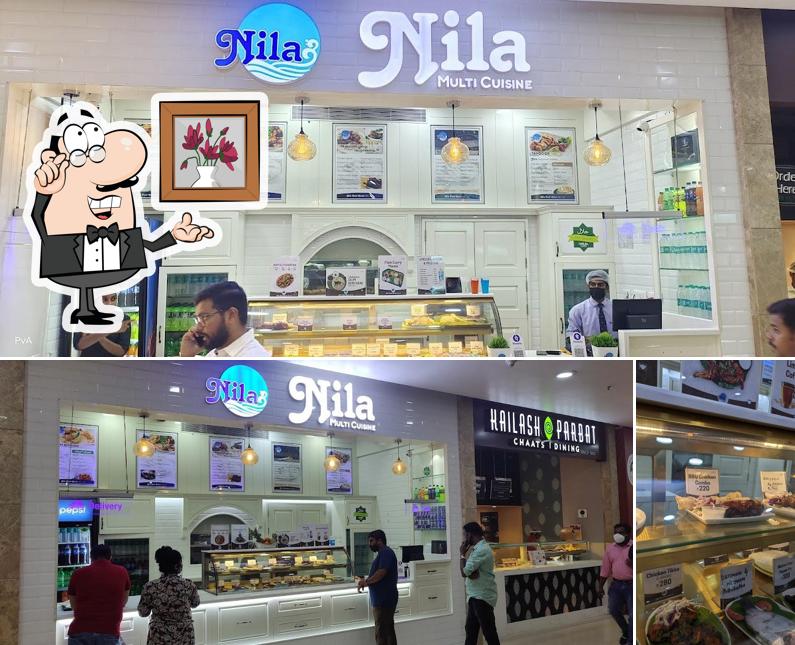 Check out how Nila Food Court Lulu Mall looks inside