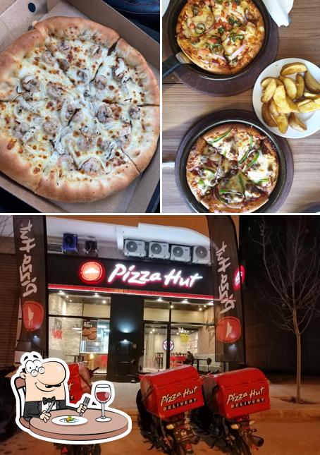 Nourriture à Pizza Hut