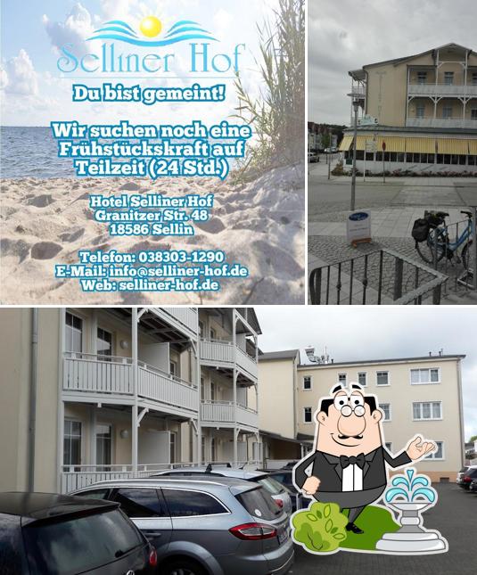 Внешнее оформление "Hotel Selliner Hof"