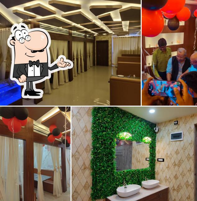 The interior of The Hide out