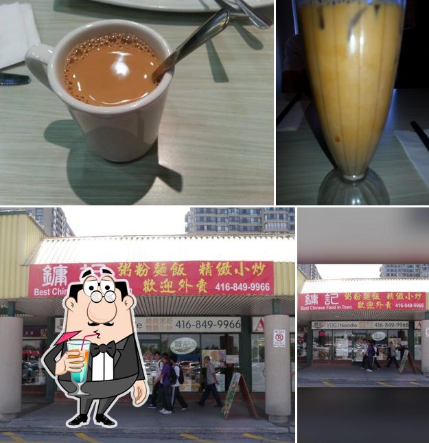 The photo of YOGI Noodle’s drink and exterior